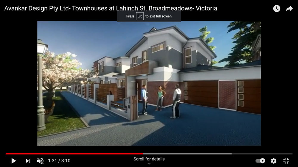 Townhouses at Lahinch St. Broadmeadows-